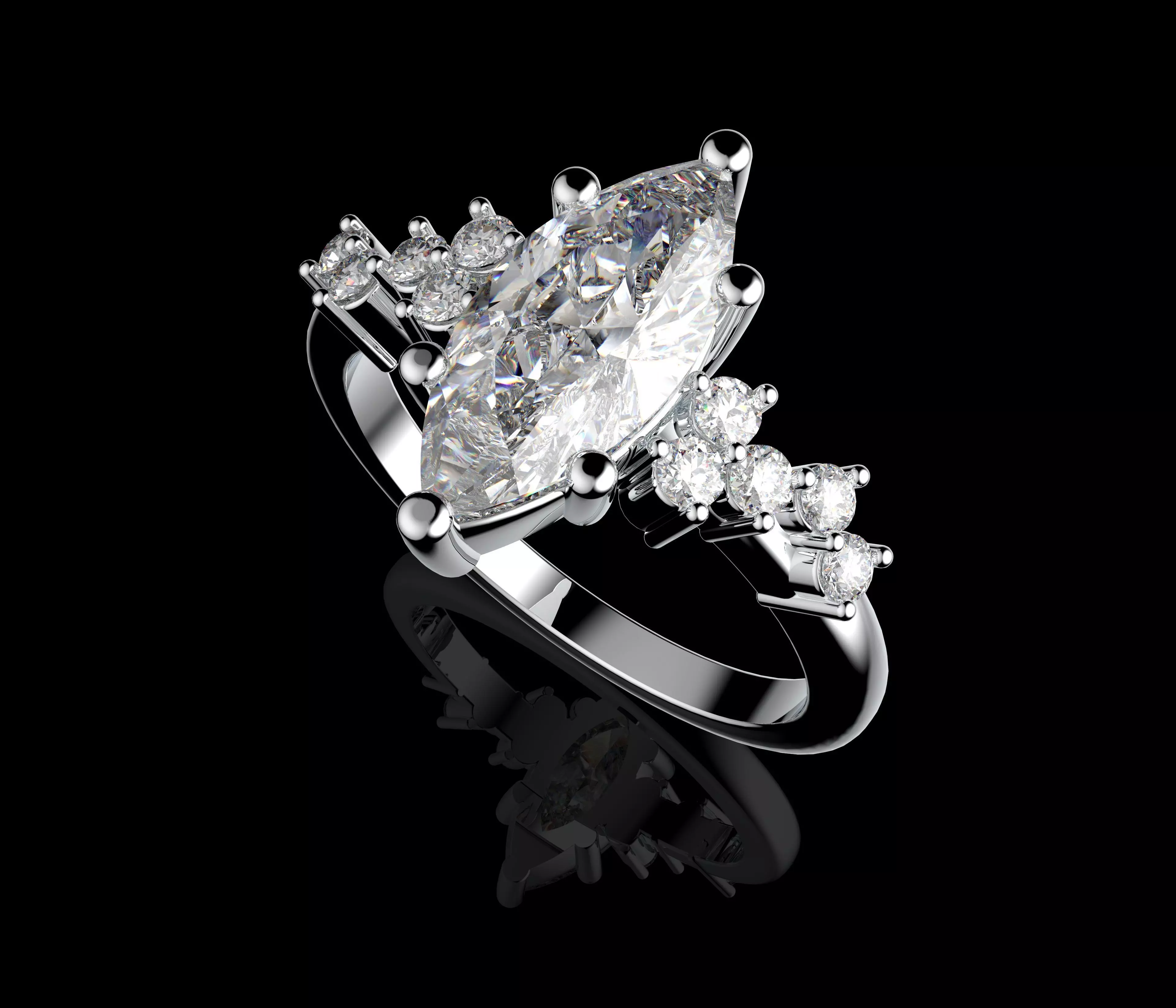 Gold N1578 3D print model_4