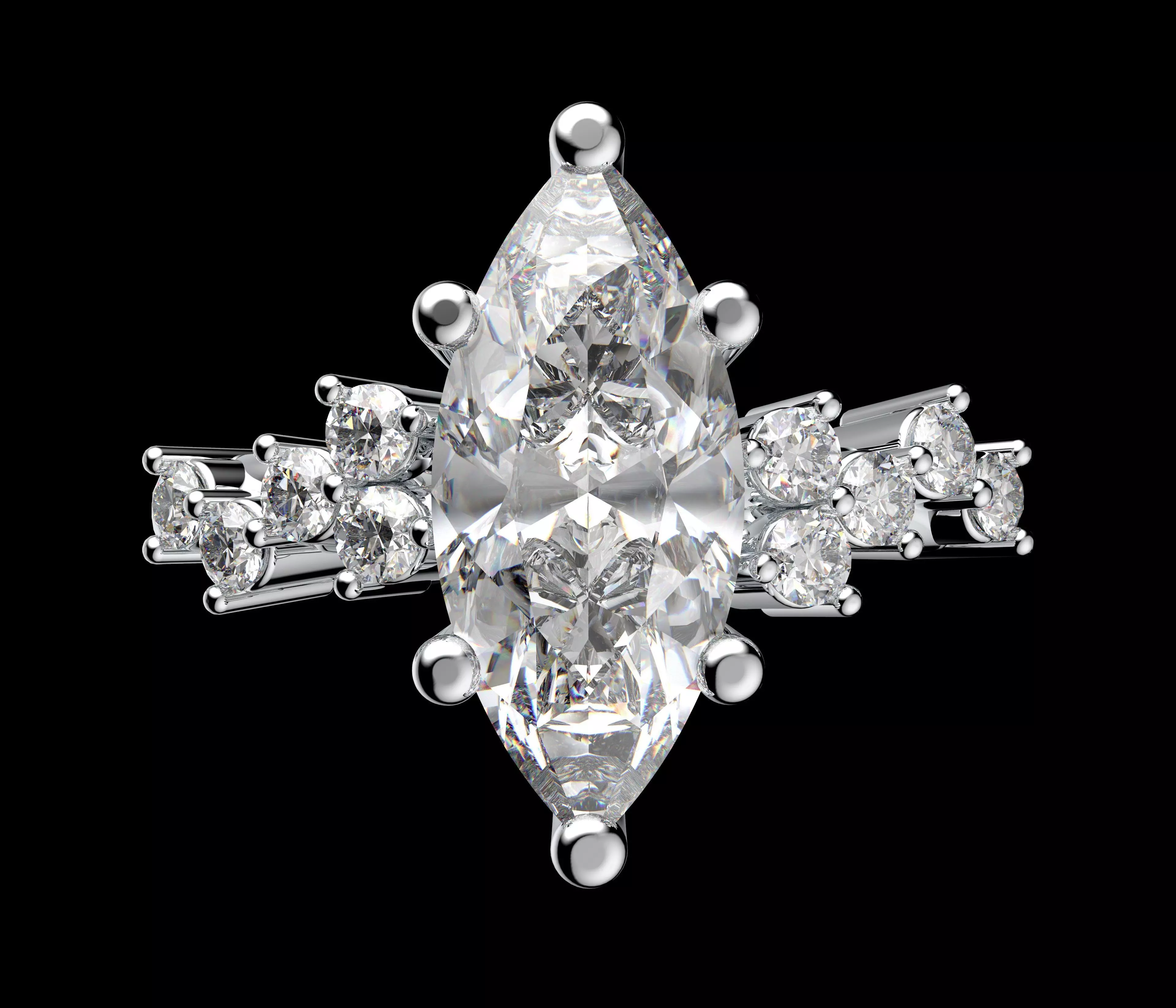 Gold N1578 3D print model_1