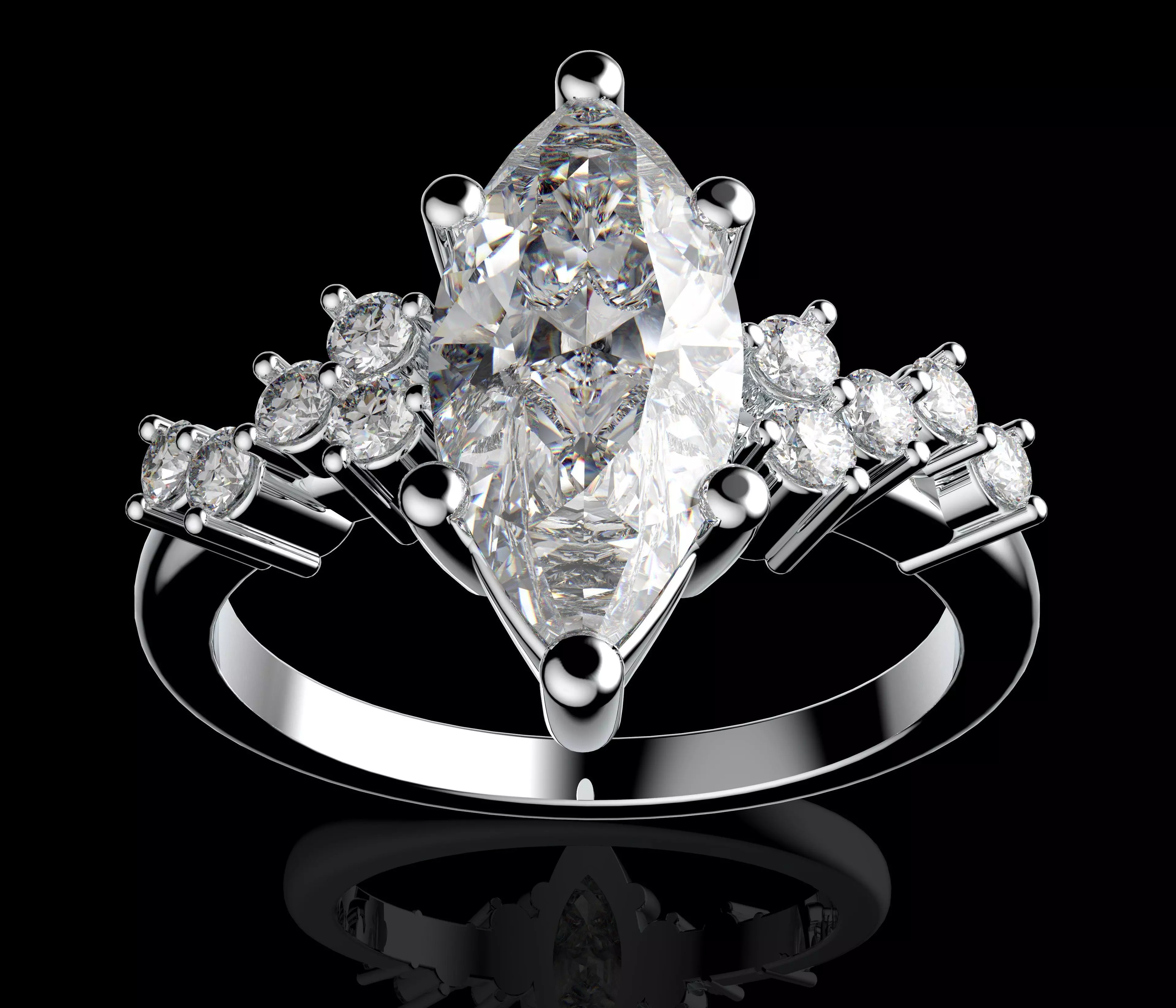 Gold N1578 3D print model_0