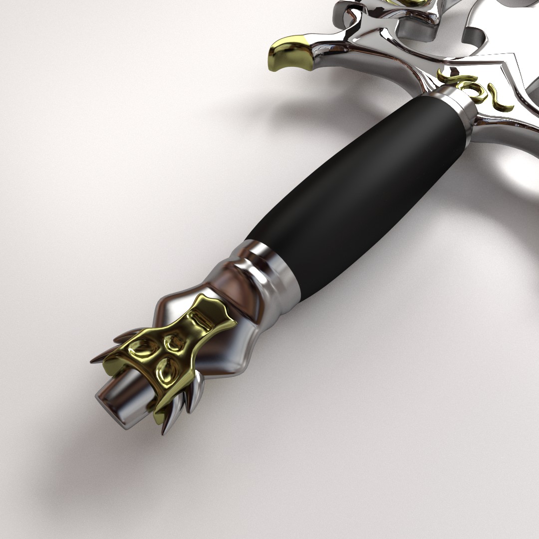 Devil Sword 3D model_3