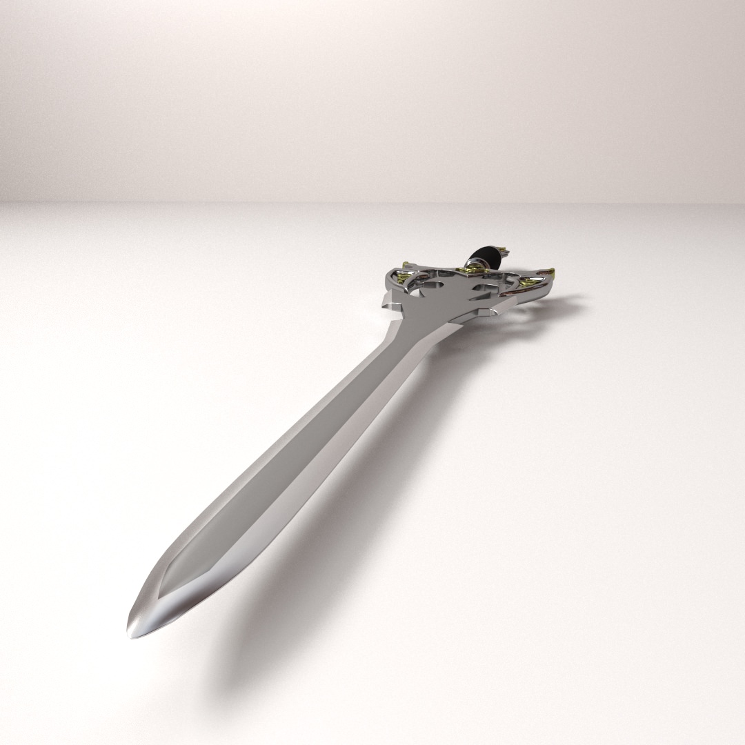 Devil Sword 3D model_2