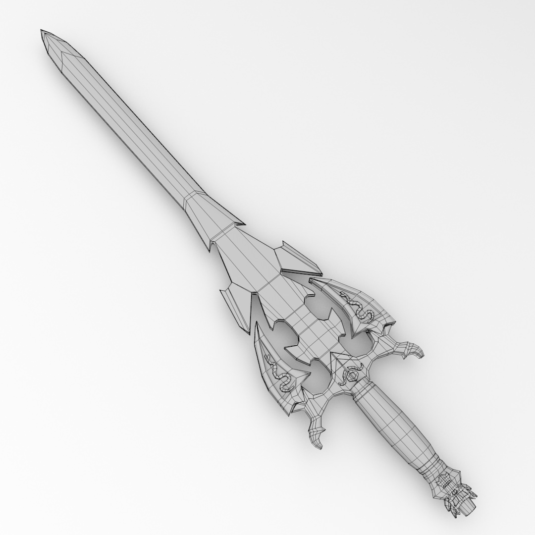 Devil Sword 3D model_5