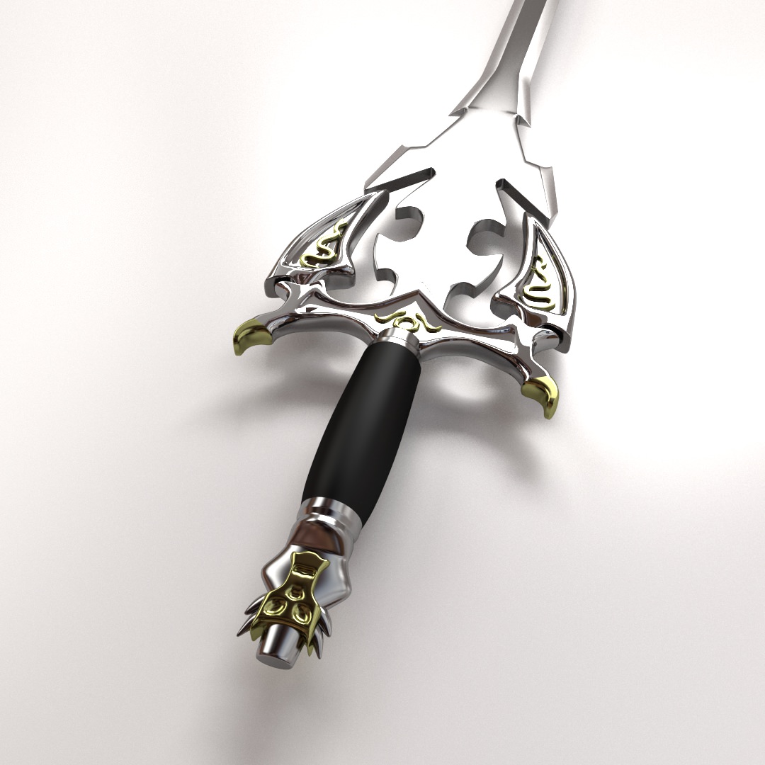 Devil Sword 3D model_1