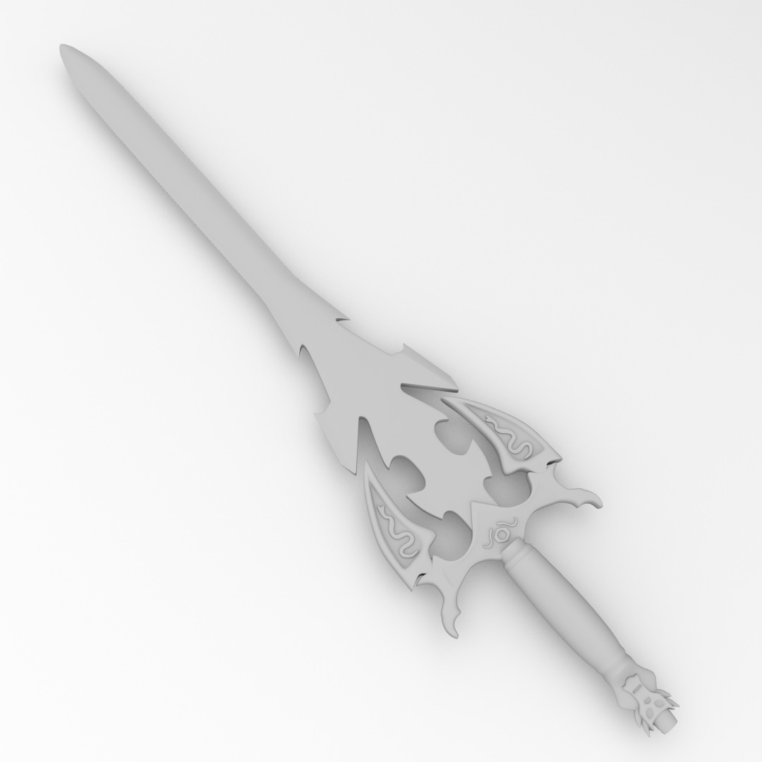 Devil Sword 3D model_4