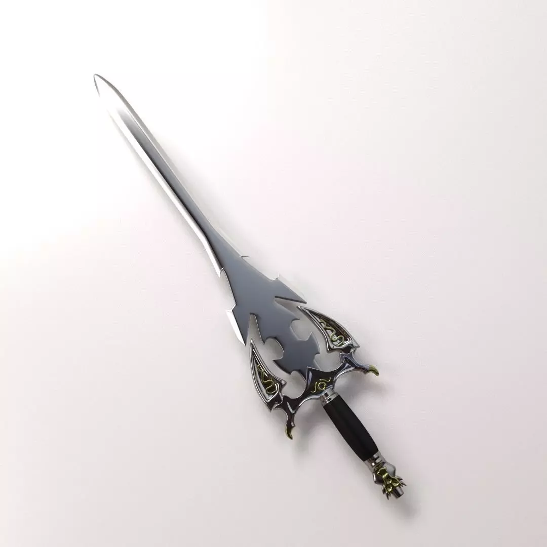 Devil Sword 3D model_0