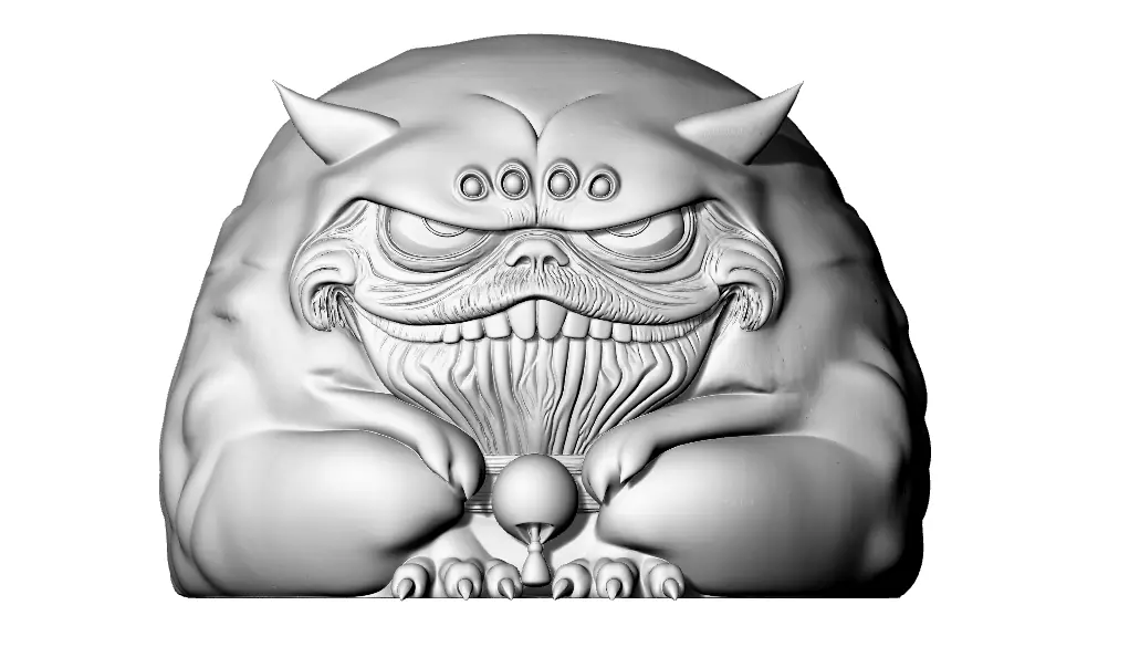 Monster Exotik 3D print model_1