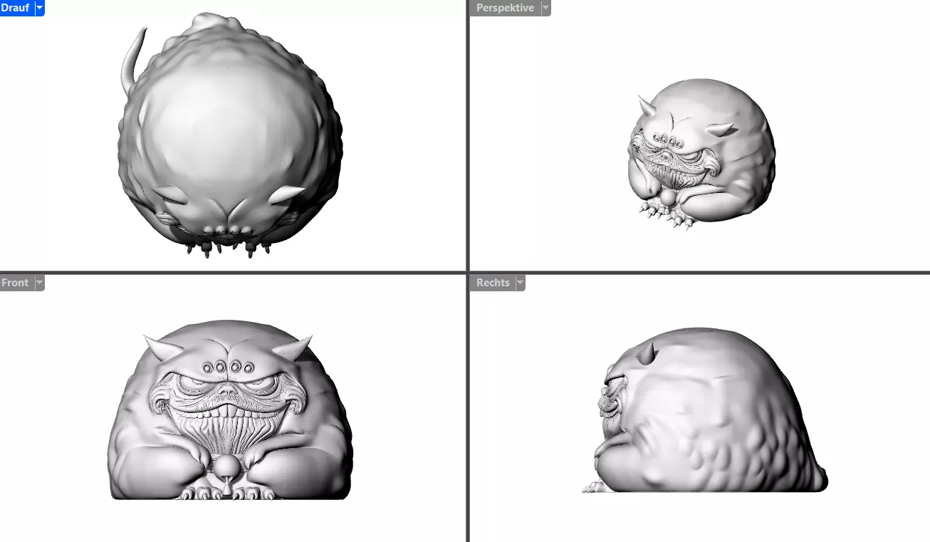 Monster Exotik 3D print model_3