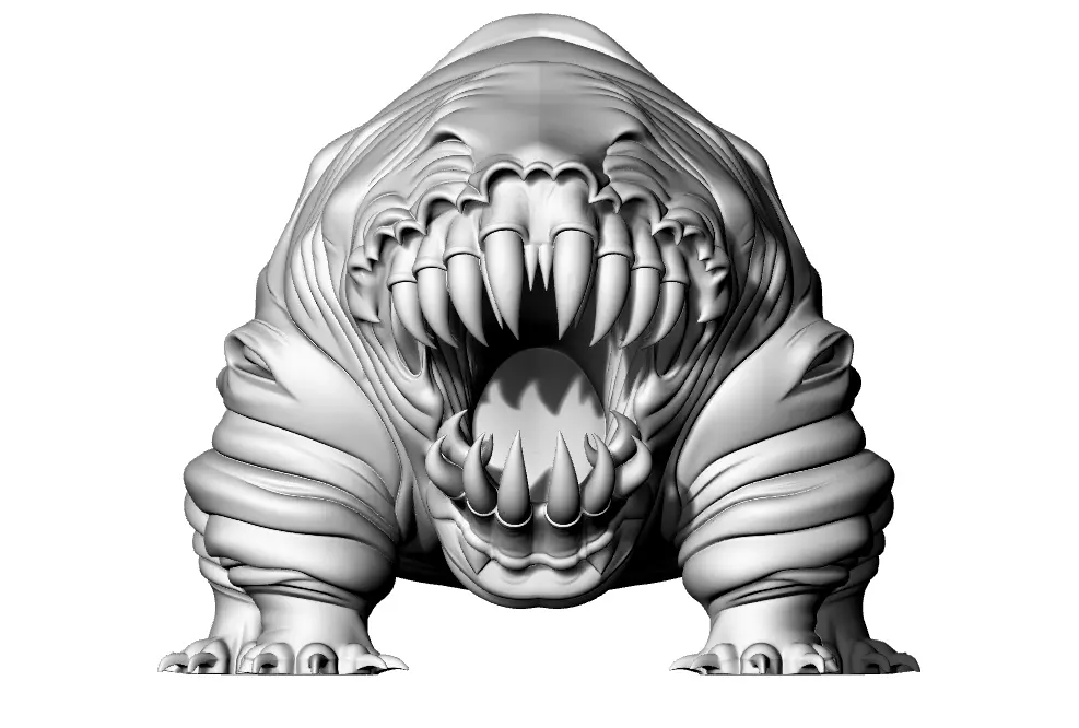 Monster Exotik  3D print model_3