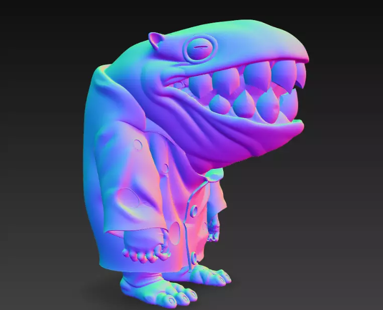 Monster Exotik 3D print model