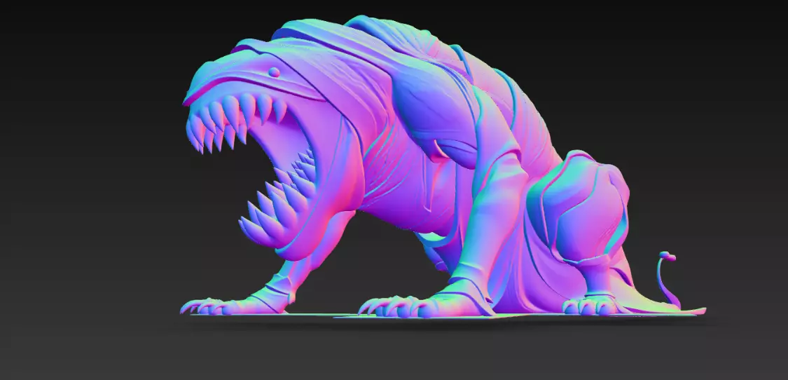 Monster Exotik 3D print model