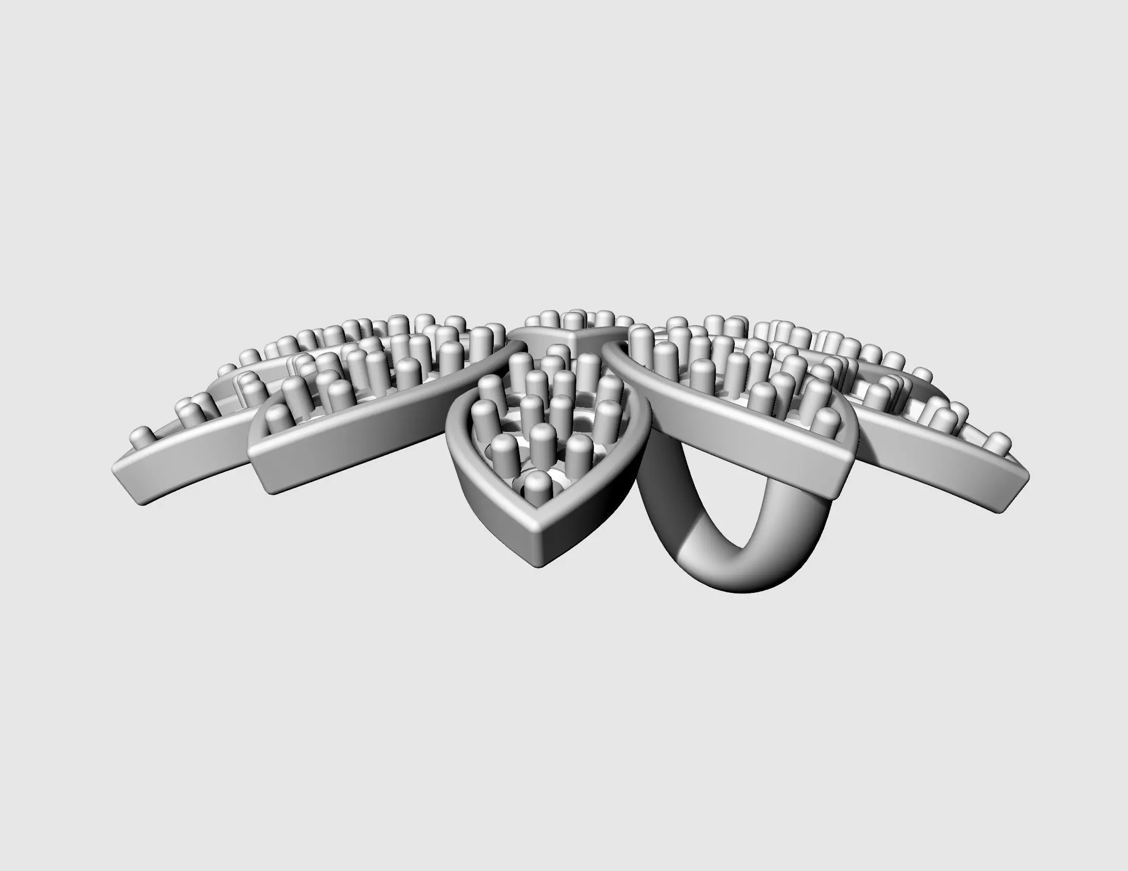 Rosita Pendant 3D print model_8