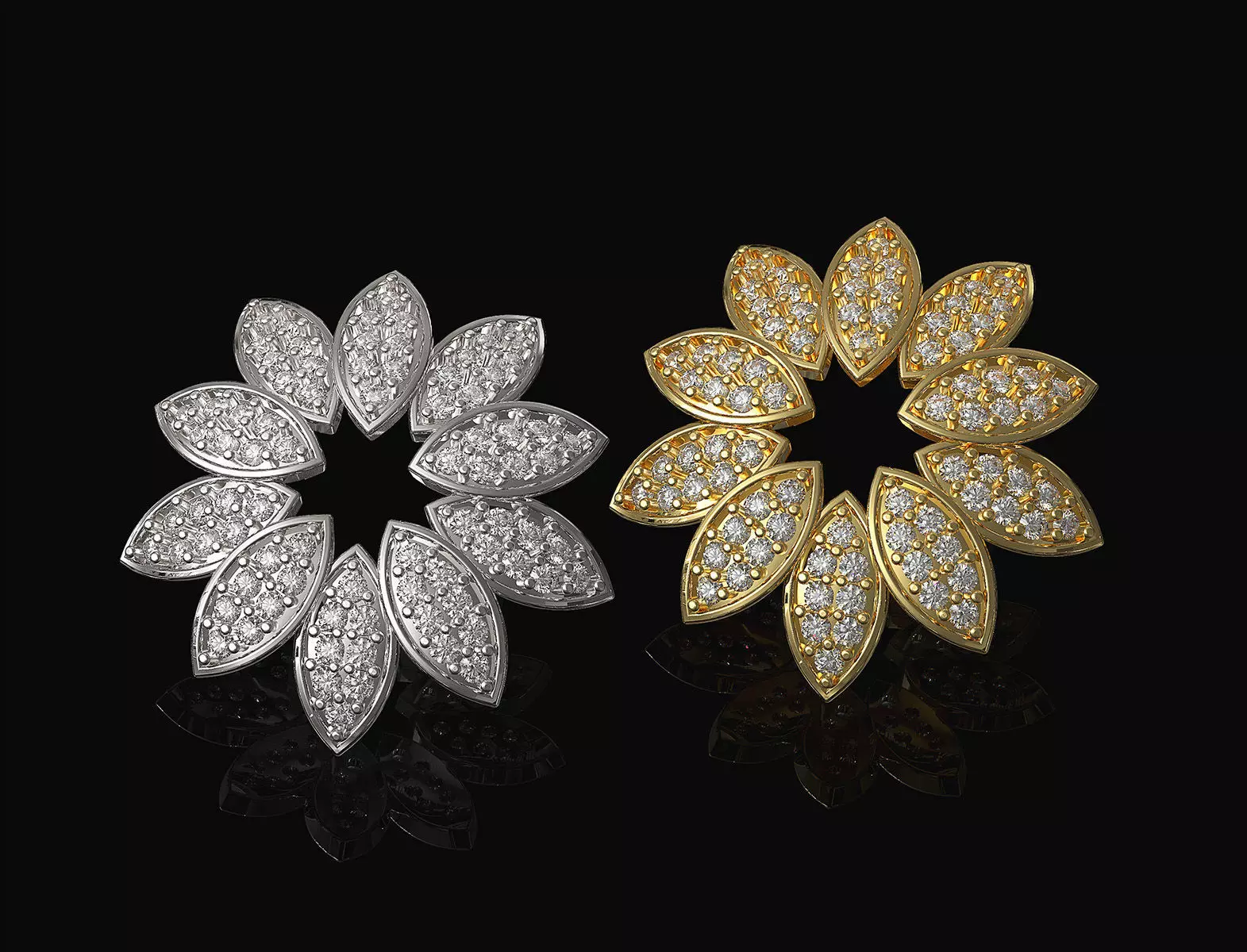 Rosita Pendant 3D print model_2