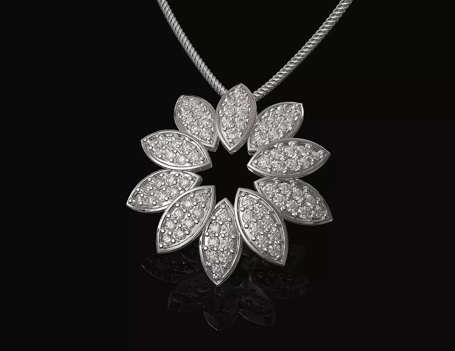 Rosita Pendant 3D print model_1