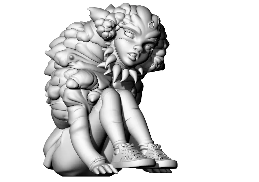 Monster Exotik 3D print model_0