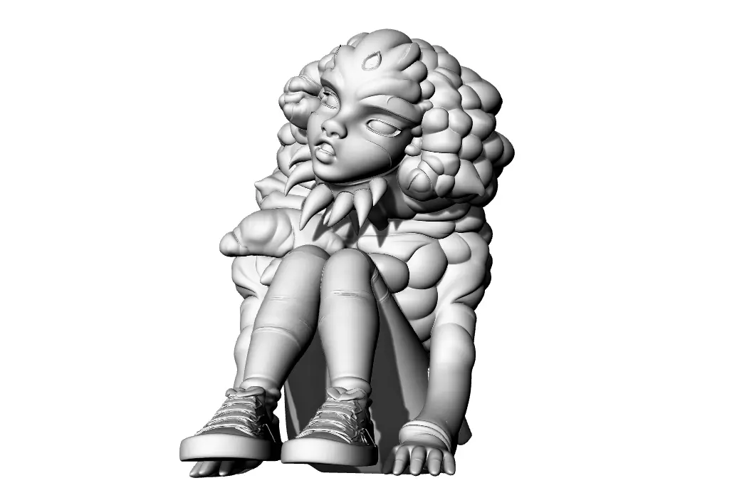 Monster Exotik 3D print model_1