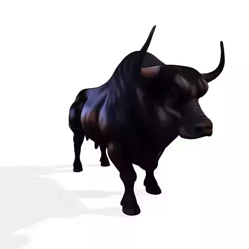 Bull Sculpture for 3D Print