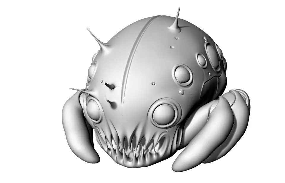 Monster Exotik 3D print model_3