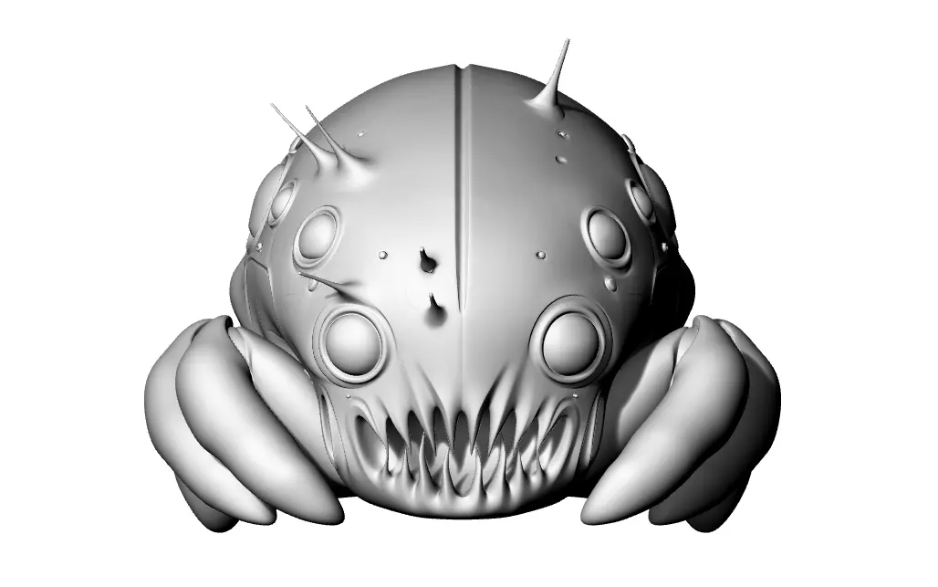 Monster Exotik 3D print model_2