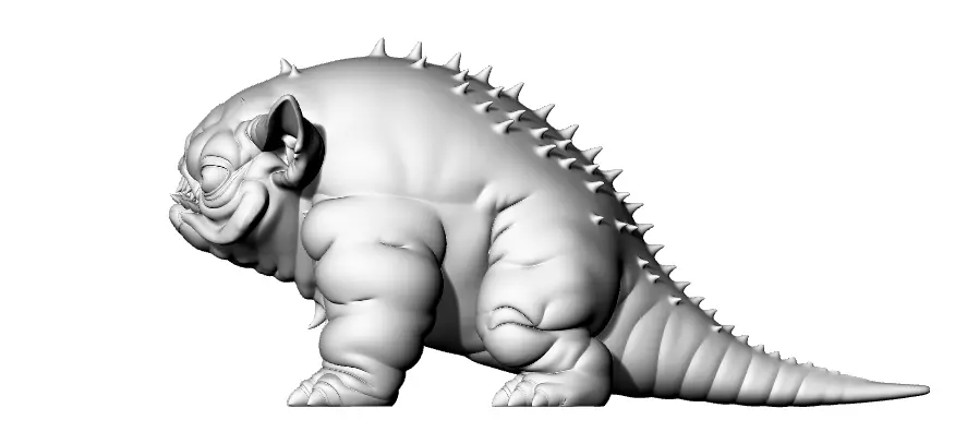 Monster Exotik 3D print model_1