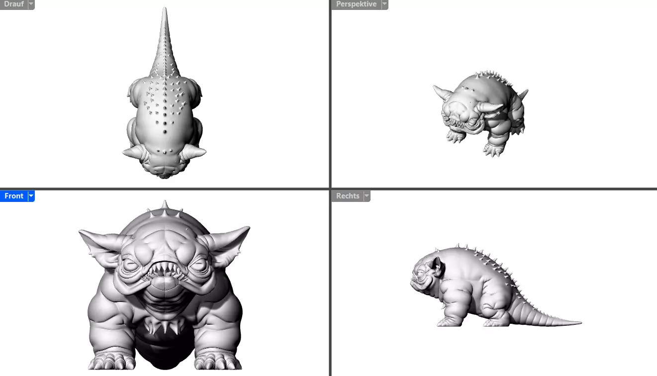 Monster Exotik 3D print model_4