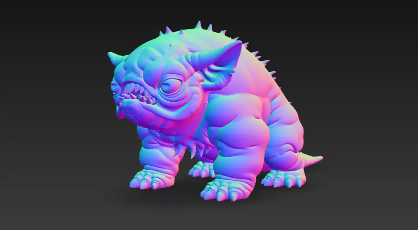 Monster Exotik 3D print model_3