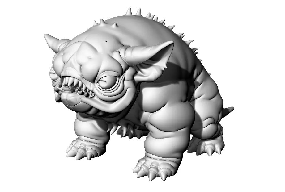 Monster Exotik 3D print model_2