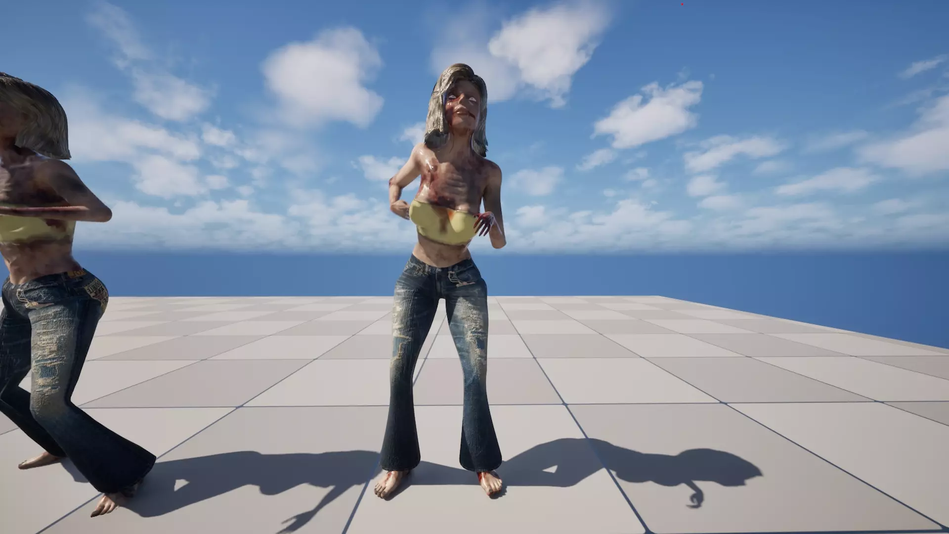 Pack of 5 Scary zombies 3D Model Collection_24