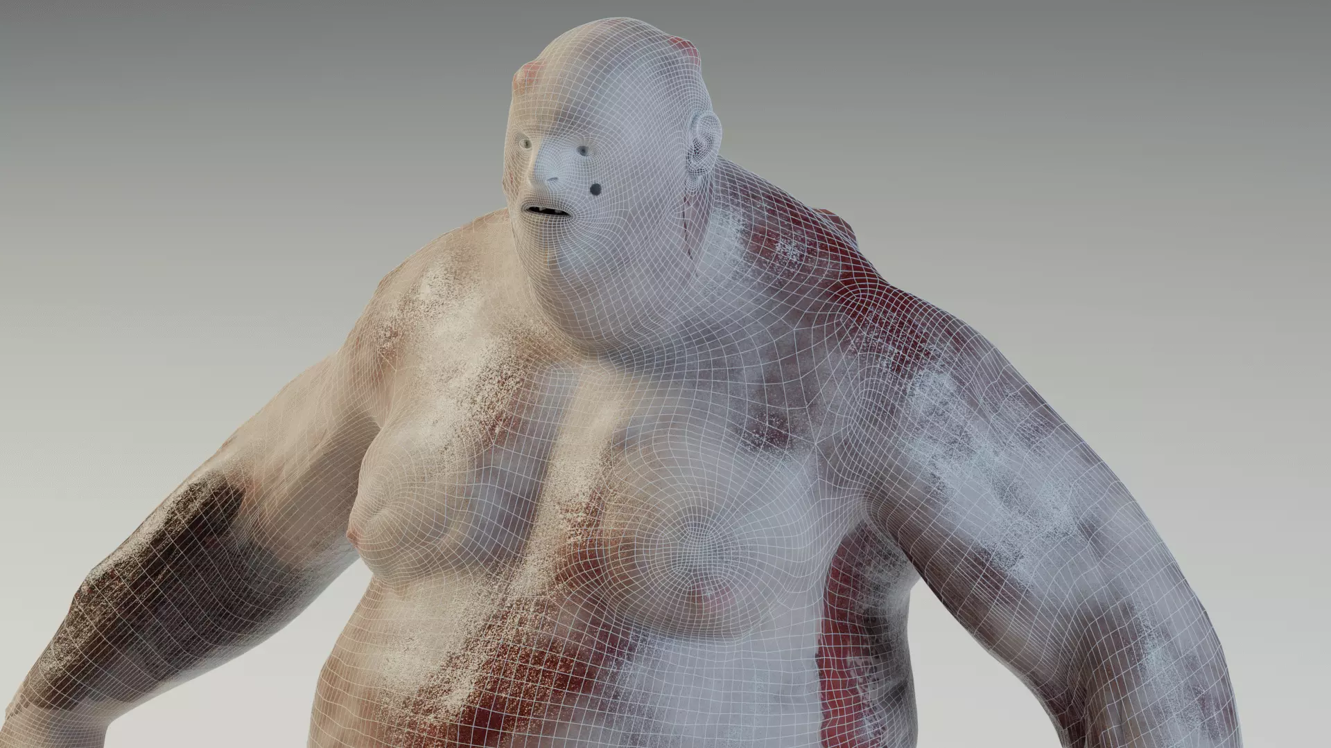 Pack of 5 Scary zombies 3D Model Collection_16