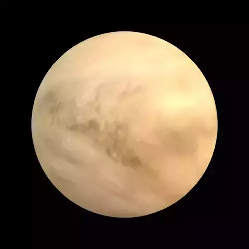 Planet Venus Atmosphere PBR 4K