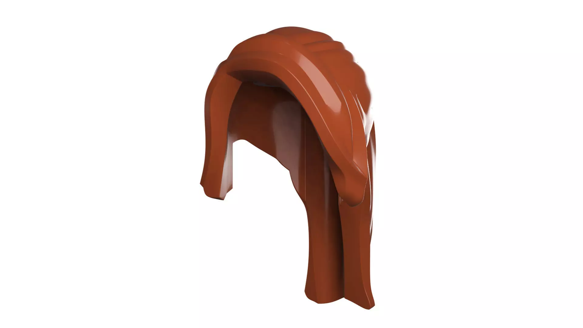 Custom3Dprint Minifigure Accessory - Minifigure Hair S2 - 099 3D print model