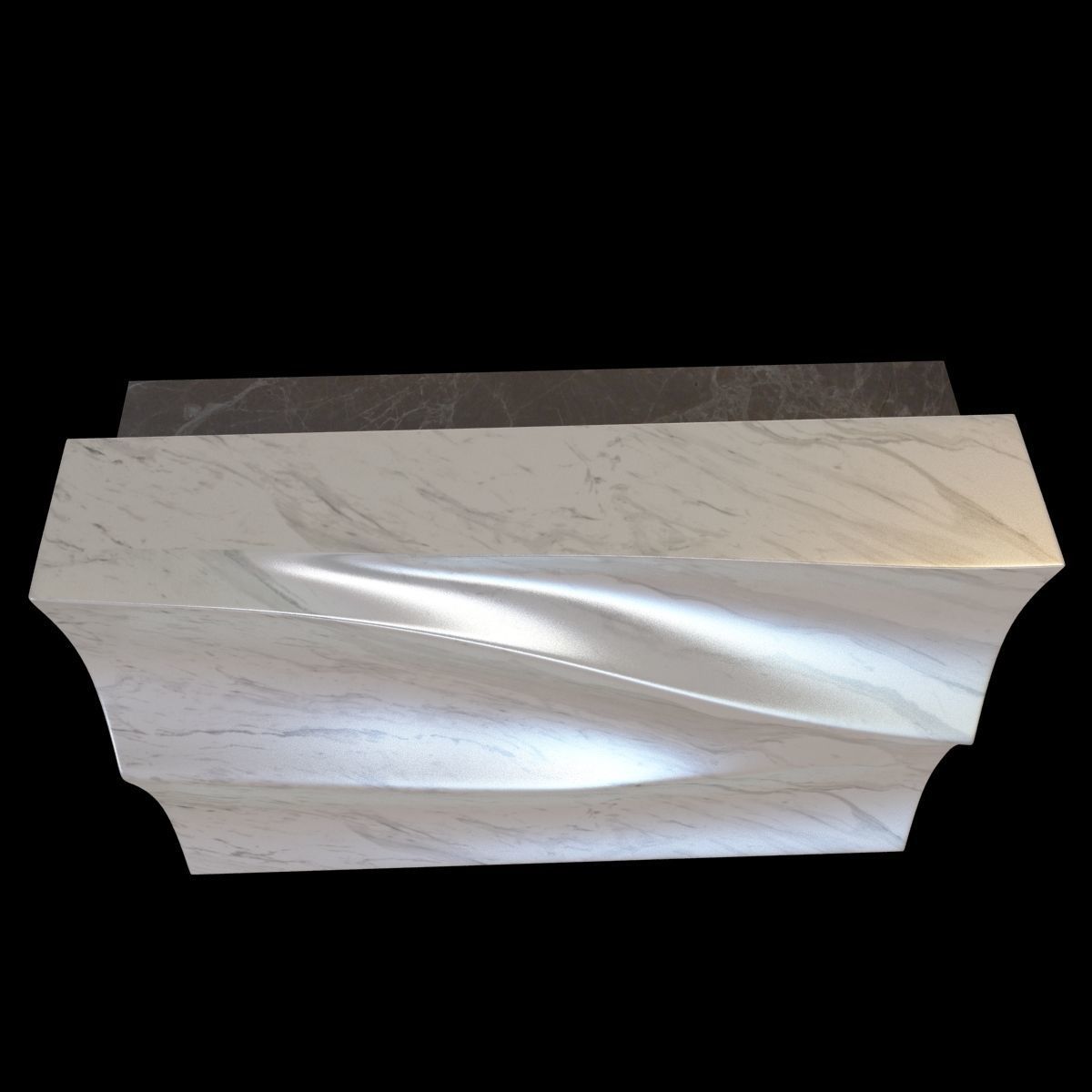 Marble bar 3D model_5