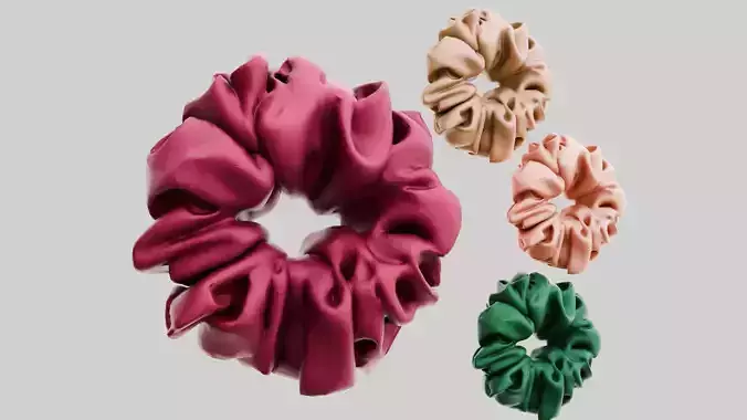 Satin Scrunchie Hair Catchers