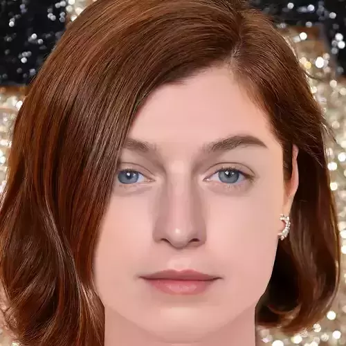 Emma Corrin Head - No Hair - Low poly head for game