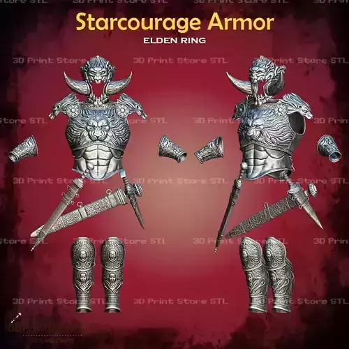Starscourge Radahn Armor Cosplay Elden Ring - STL File