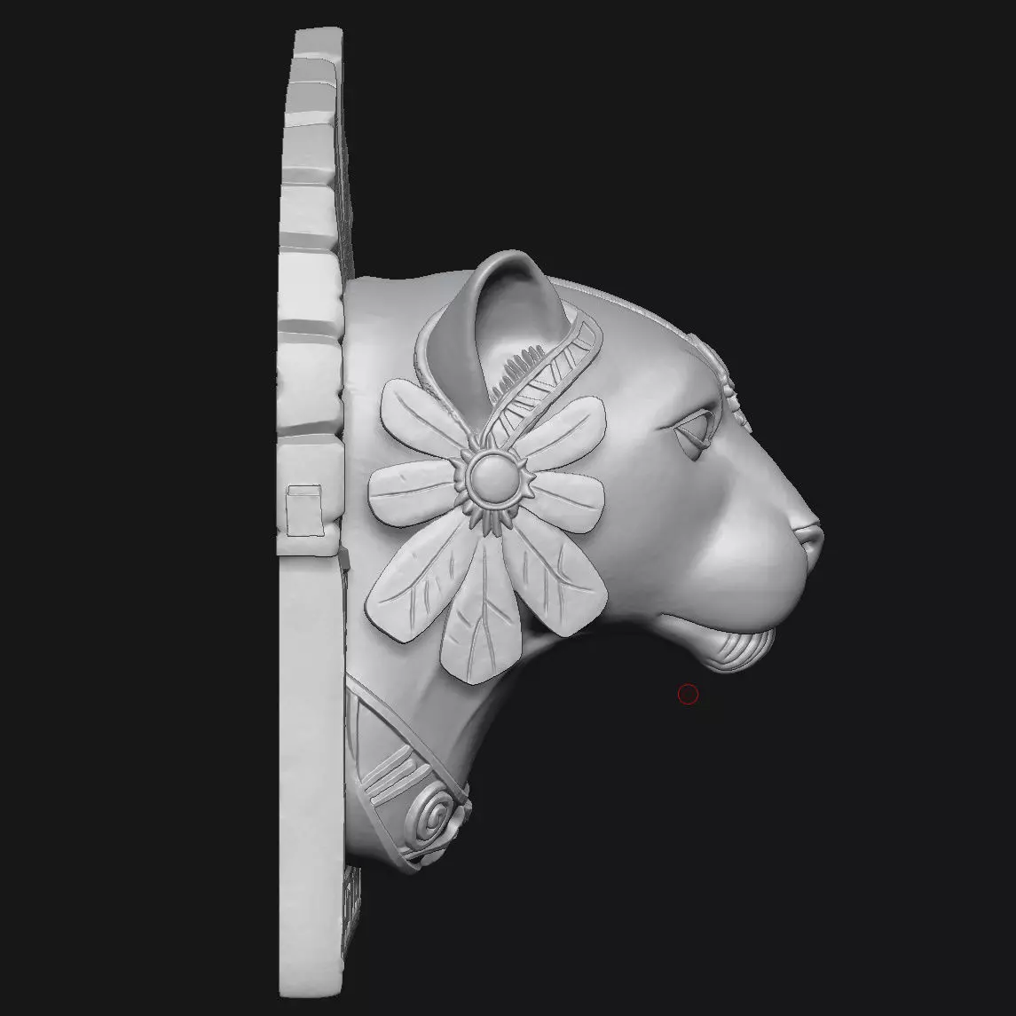 Black Panther 3D print model_3