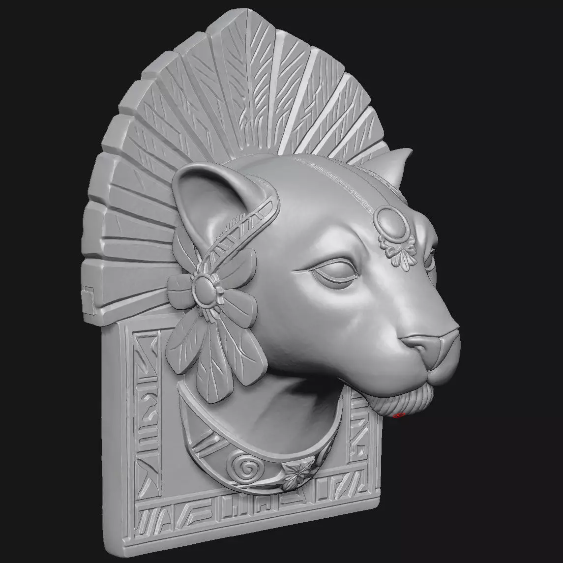 Black Panther 3D print model_4