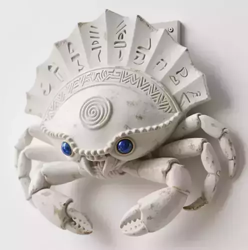 crab sculpture