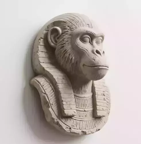 Ape sculpture