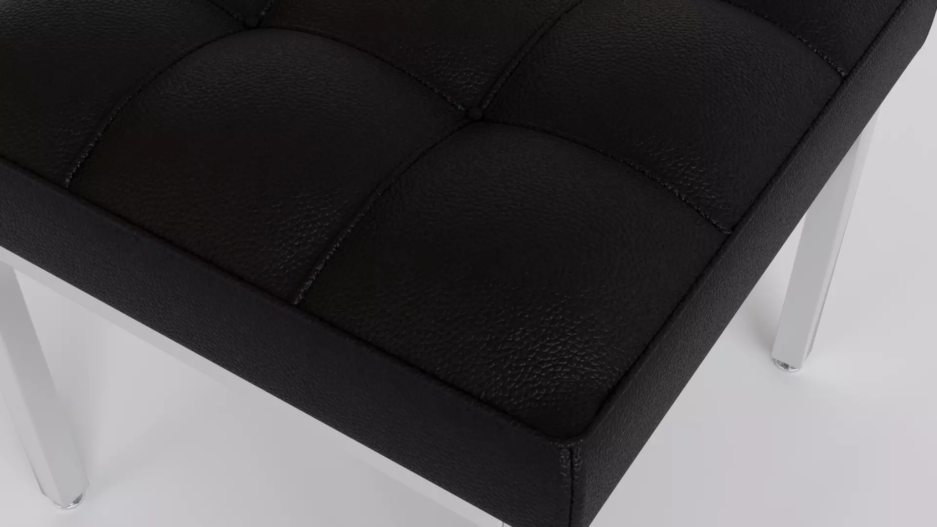 Florence Knoll Relaxed Stool 3D model_5