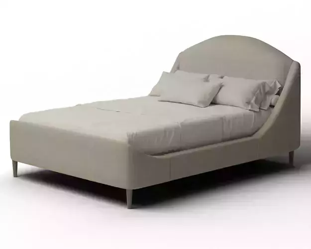 Lafayette Mist Grey Bed