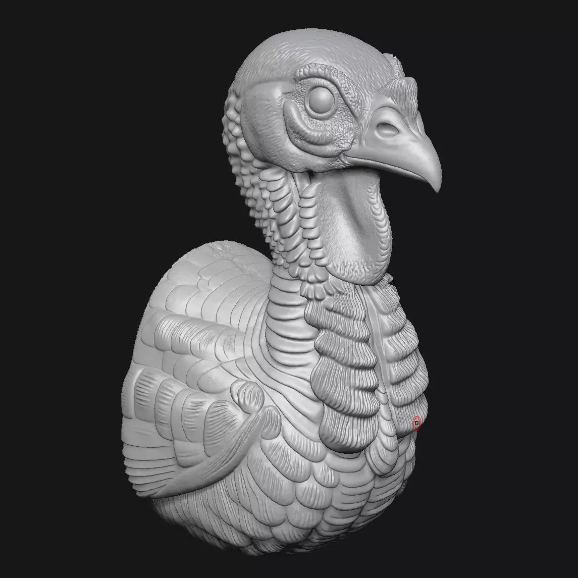 turkey 3D print model_4