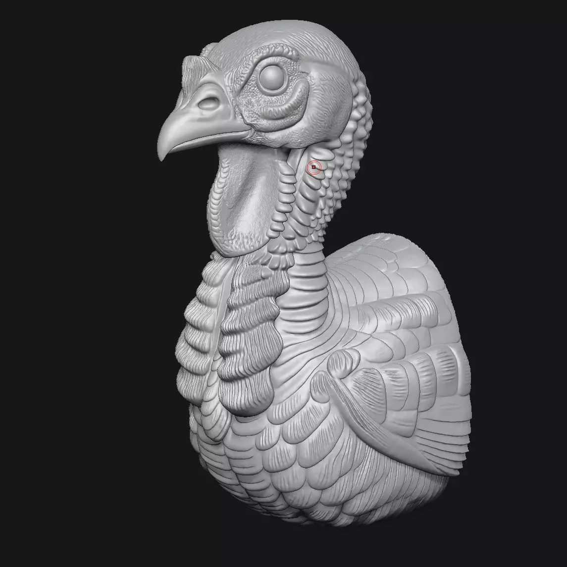 turkey 3D print model_1