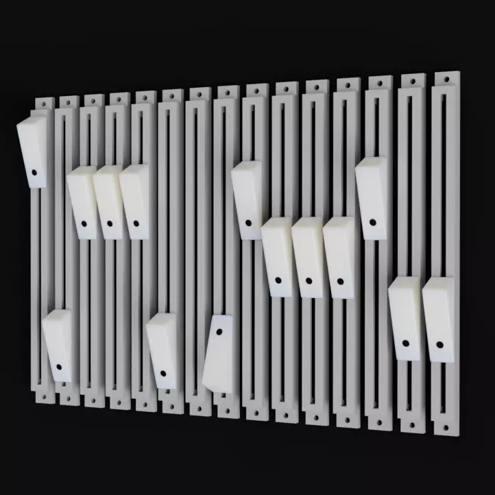 Millennium Falcon Cockpit Potentiometer Slide 3D Print STL File 3D print model_6