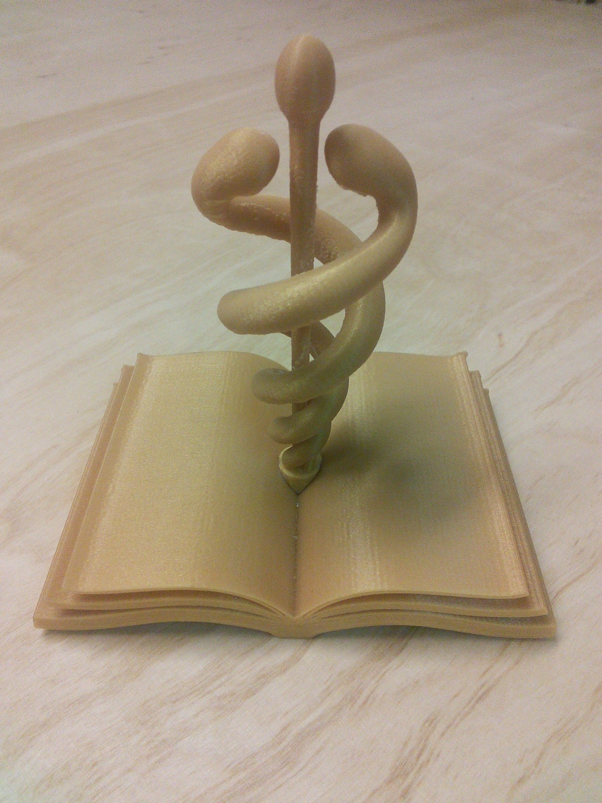 Aeskulab Logo  printable Free 3D print model_1