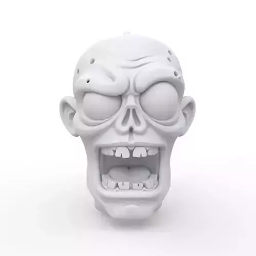 Zombie Keychain 3D Print Model