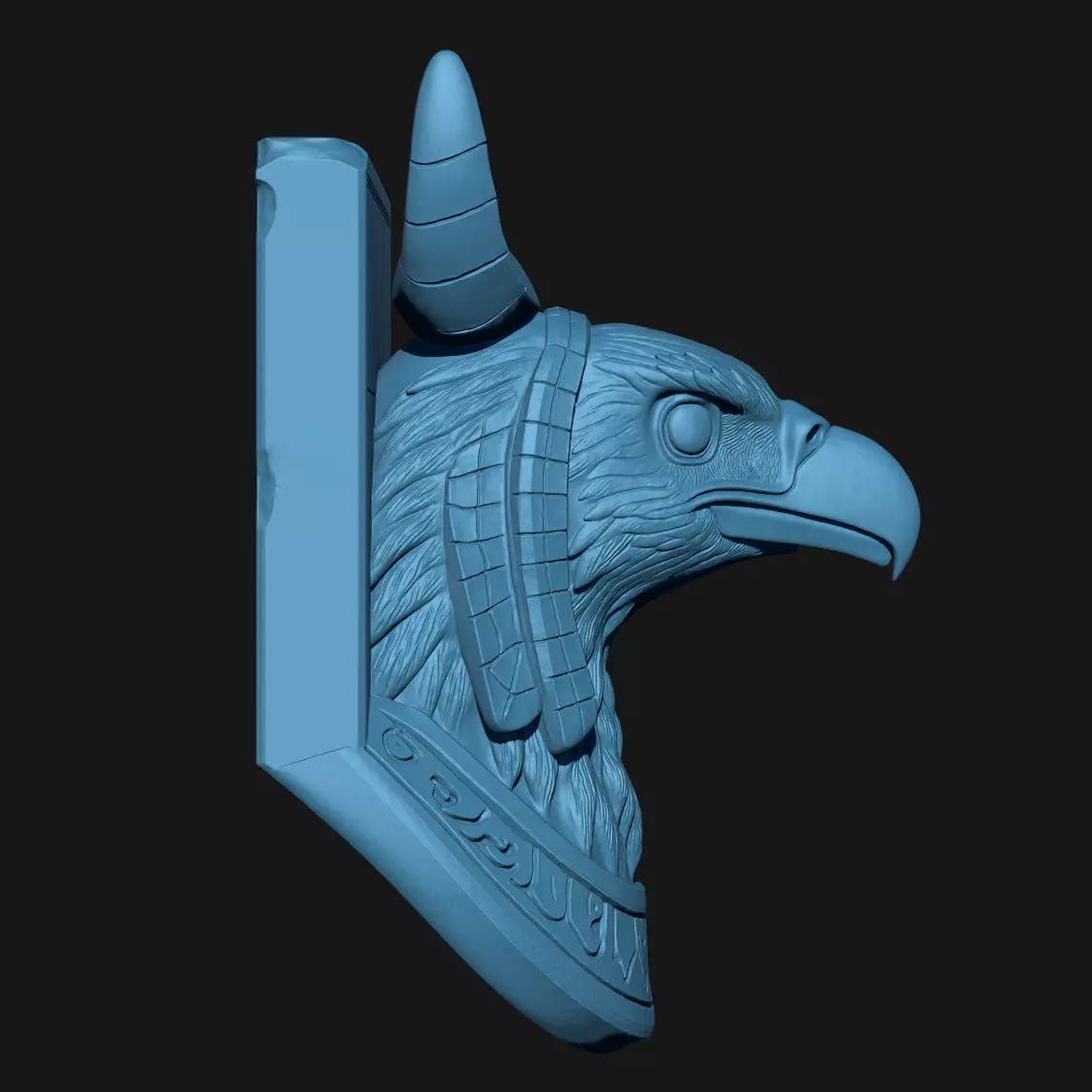 eagle 3D print model_4