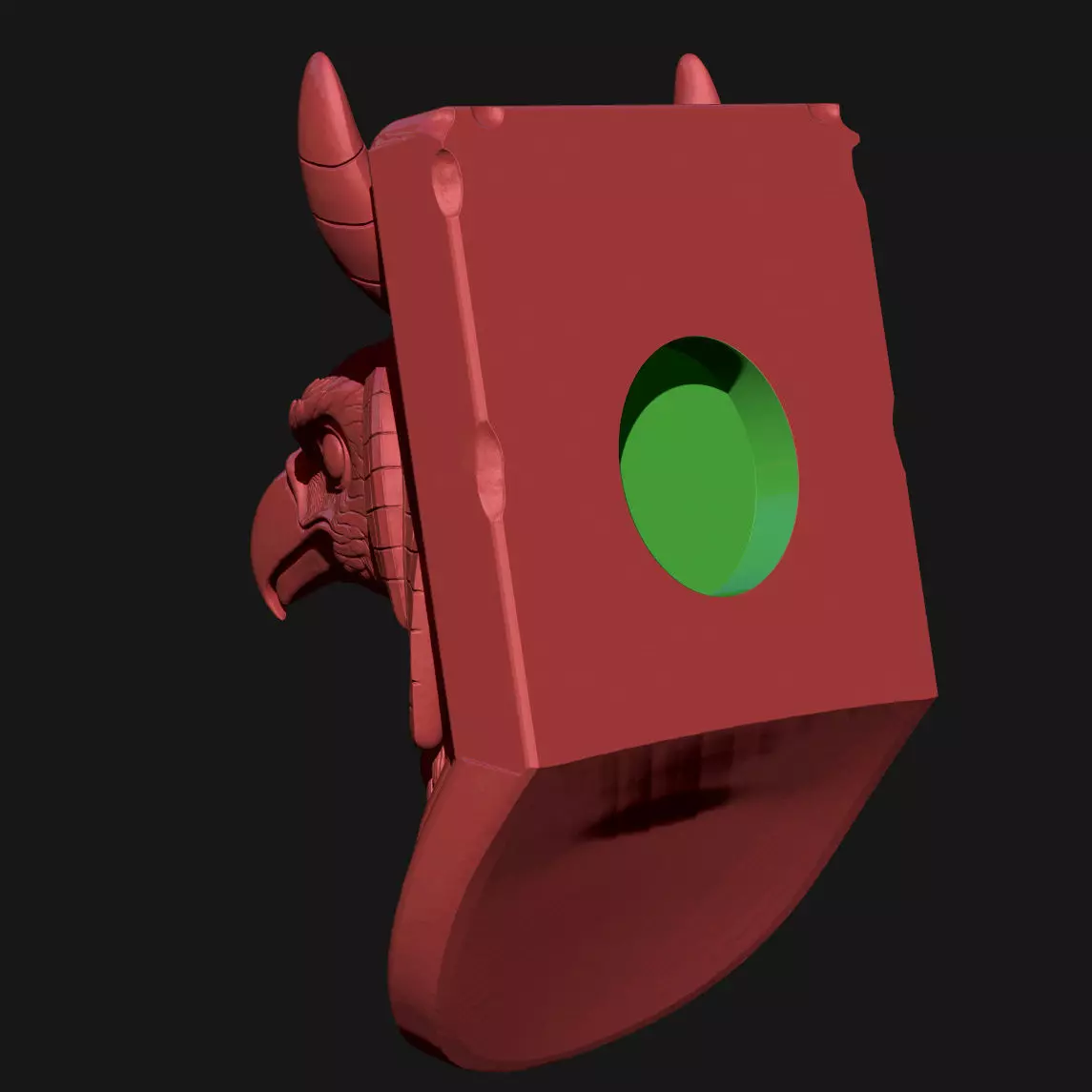 eagle 3D print model_7