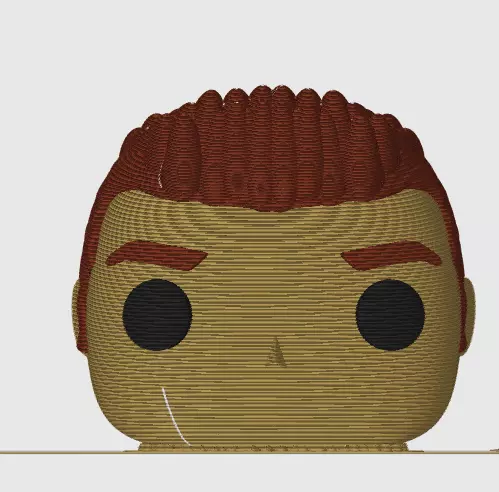 10th and 11th Doctor Who Funko Pop  with TARDIS 3D print model_2