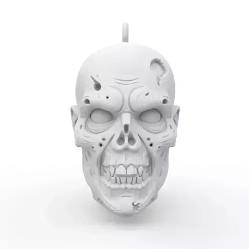 Zombie Keychain 3D Print Model