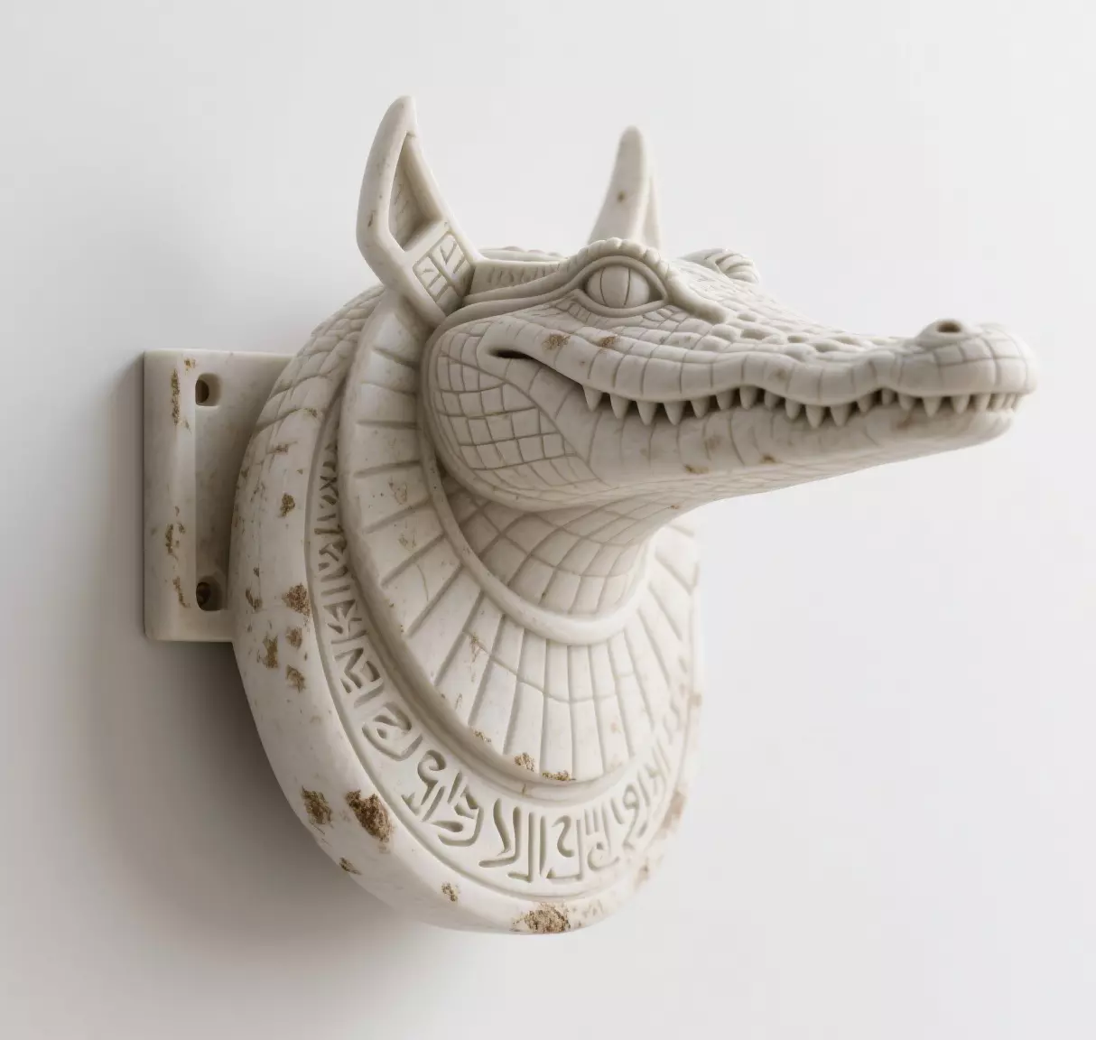 alligator 3D print model_0